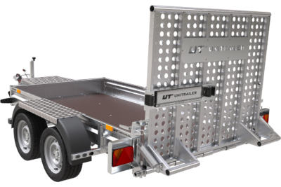 Remorque de chantier pour le transport d'une mini-pelle – UNITRAILER STARK 3 260 – Image 3