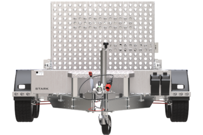 Remorque de chantier pour le transport d'une mini-pelle – UNITRAILER STARK 3 260 – Image 5