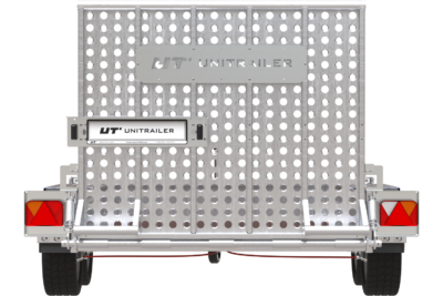 Remorque de chantier pour le transport d'une mini-pelle – UNITRAILER STARK 3 260 – Image 6