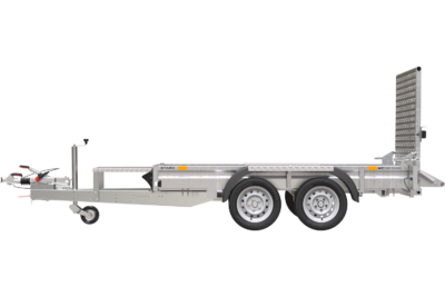 Remorque de chantier pour le transport d'une mini-pelle – UNITRAILER STARK 3 260 – Image 7