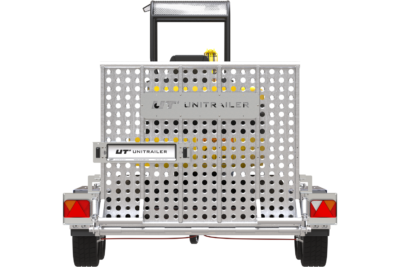 Remorque de chantier pour le transport d'une mini-pelle – UNITRAILER STARK 3 260 – Image 11