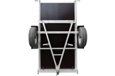 Remorque simple essieu 200×106 avec bâche haute, arceau, rehausses de ridelles et roue jockey – Garden Trailer 200 KIPP – Image 9