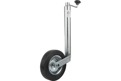 Cliquez pour agrandir Remorque neuve 200×106 avec bâche plate, rehausses de ridelles et roue jockey – Garden Trailer 200 KIPP – Image 14