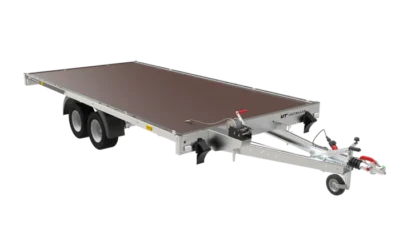Remorque plate basculante 400×200 UNIPLAT 4020S P 2700 kg – Image 5