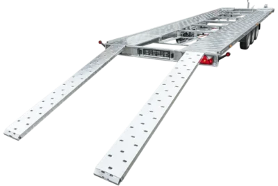 Remorque porte voiture à trois essieux 800X230 UNIPLAT 800/3 S 3500 KG – Image 3