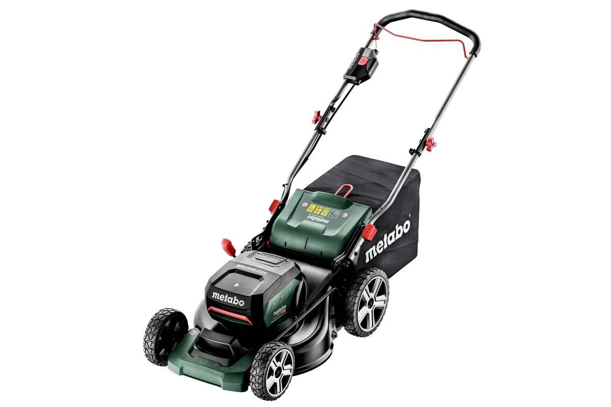 METABO-Tondeuse-a-batterie-largeur-de-coupe-46-cm-7-haut.jpg Tondeuse sans fil 18V 46 cm – RM 36-18 LTX BL 46 | METABO – Image 1