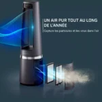 Purificateur d'air, ventilateur, chauffage ROWENTA Eclipse 3 en 1 connect QU5072F0 – Image 3