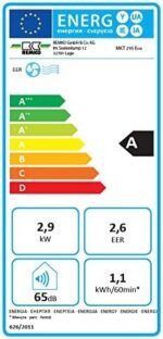 Climatiseur MKT 295 Eco 2,9 kW Blanc Remko – Image 2