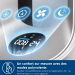 Purificateur d'air, ventilateur, chauffage PHILIPS AMF870/15 3-en-1 Série 8000, jusqu’à 70 m², Gris – Image 8