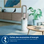 Purificateur d'air, ventilateur, chauffage PHILIPS AMF870/16 3-en-1 Série 8000, jusqu’à 70 m², Blanc – Image 5