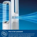 Purificateur d'air, ventilateur, chauffage PHILIPS AMF870/16 3-en-1 Série 8000, jusqu’à 70 m², Blanc – Image 8