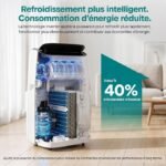SereneLife Climatiseur Mobile Inverter A+++ 12000 BTU Double Tuyau – Image 2